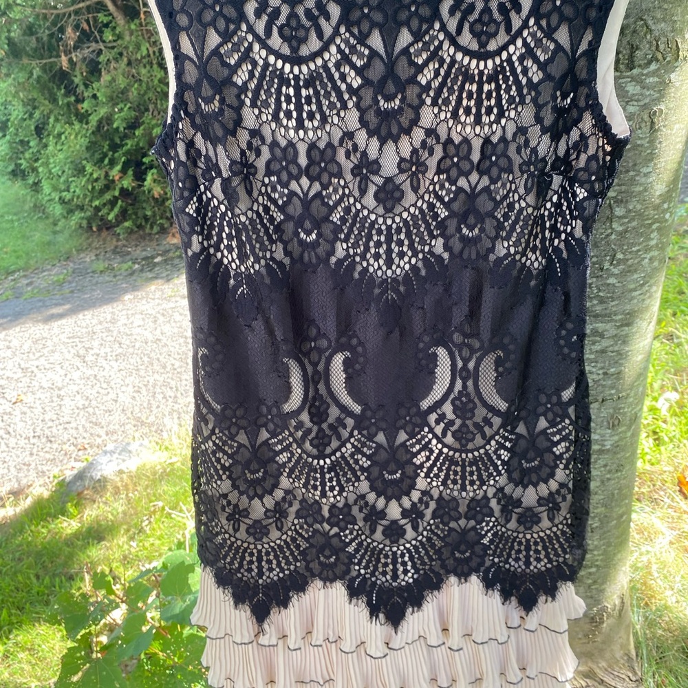 Frank Lyman Design Black Lace Dress